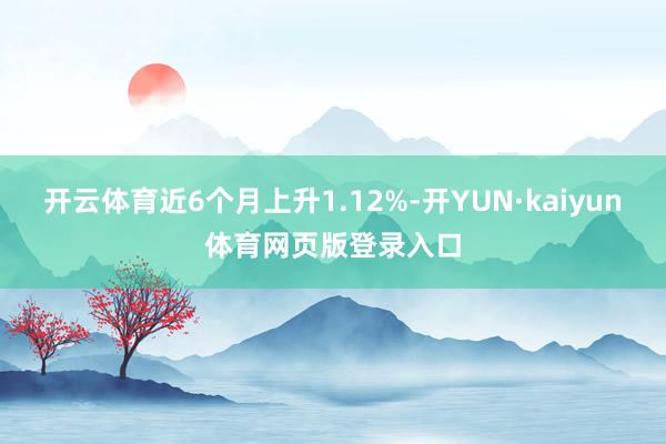 开云体育近6个月上升1.12%-开YUN·kaiyun体育网页版登录入口